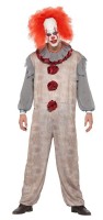 Horror clown vintage costume