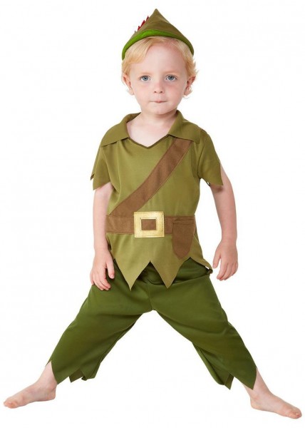 Furchtloser Robin Kostüm für Kleinkinder 3