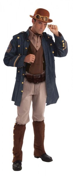 Steampunk officer Albrecht kostym