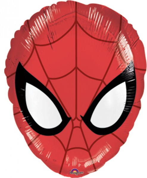 Folienballon Spiderman Maske