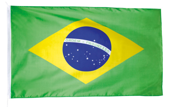 Brasiliansk flag 0,9 x 1,5 m