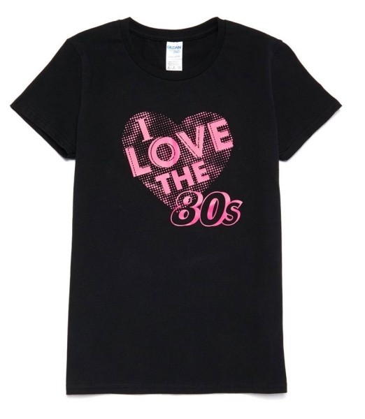 Uwielbiam t-shirt damski z lat 80.