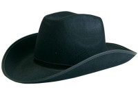 Texas black cowboy hat