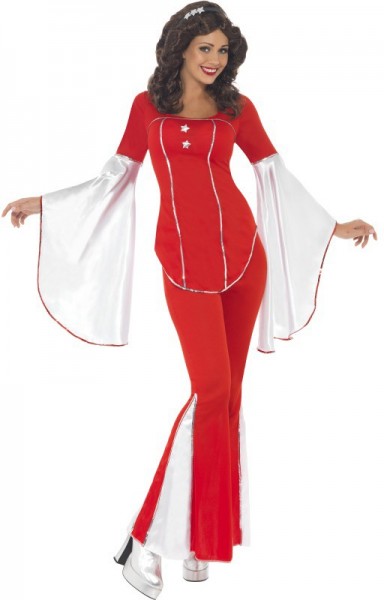 Kostium Super Trooper dla kobiet czerwony