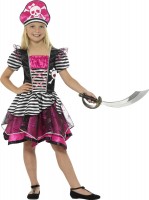 Vista previa: Disfraz infantil de pirata Lilly