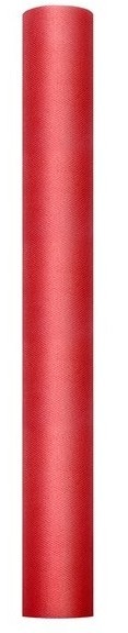 Tulle fabric Luna red 9m x 50cm 2