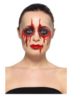 Voorvertoning: Bloed horror Halloween make-up