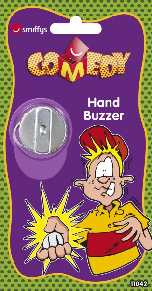 Hand buzzer electric shock joke item