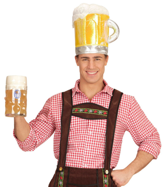 Chapeau de fête en mousse à bière