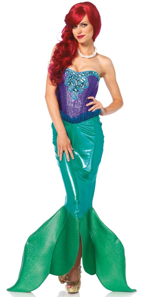 Sexy mermaid ladies costume premium.