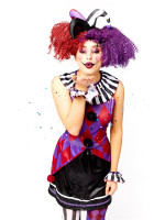 Preview: Violetta Harlequin ladies costume