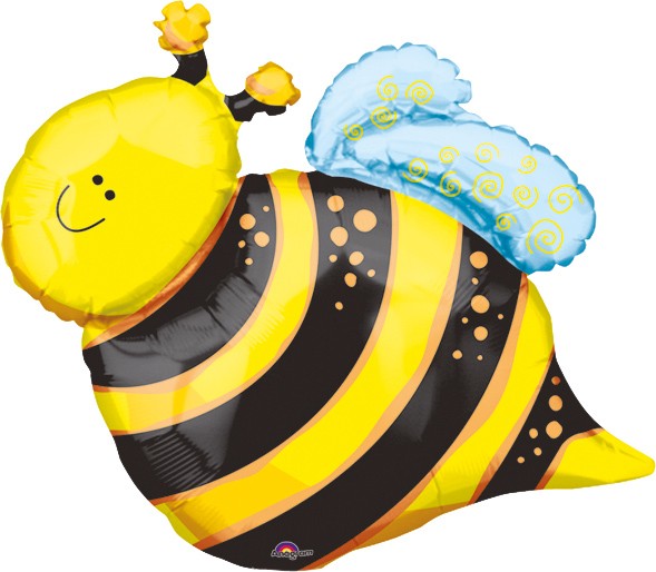 Ballon aluminium Bibi petite abeille