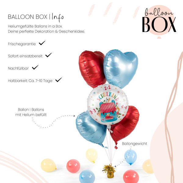 Heliumballon in der Box First Day Fun 3