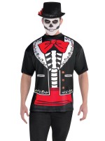 Day of the dead shirt for men