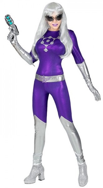 Costume de guerrier extraterrestre galactique pour femme