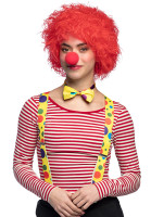 Oversigt: 3-teiliges Clown Verkleidunggset