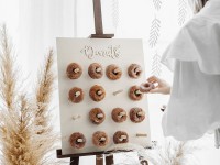 Wood donut wall Forest Party 45 x 55cm