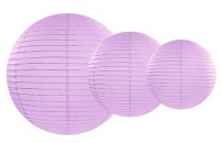 Oversigt: Lampion lilly lavendel 20cm