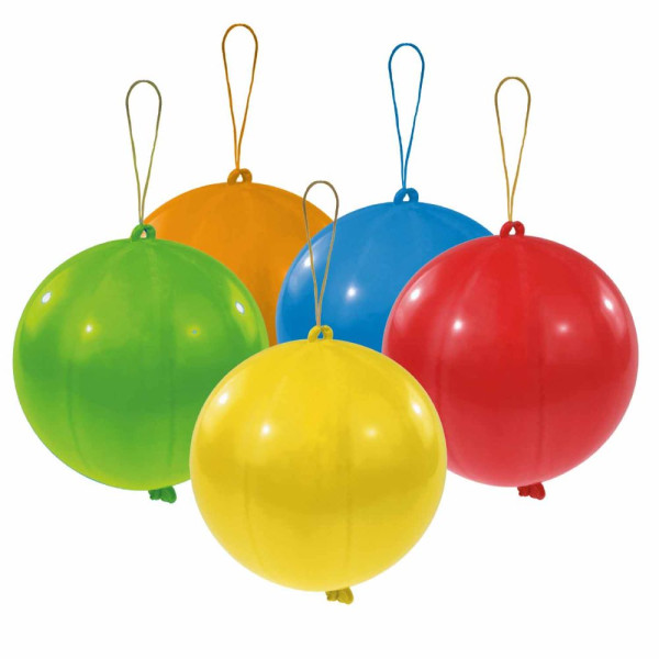 5 boules de frappe colorées 27,5 cm