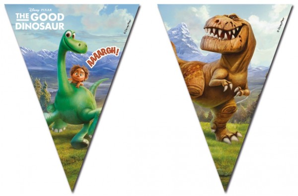 Guirnalda de banderines de dinosaurio Arlo & Spot 230cm