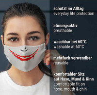 Vorschau: Mund Nasen Maske Why so serious