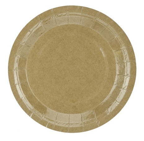 6 Natural Touch paper plates 18cm