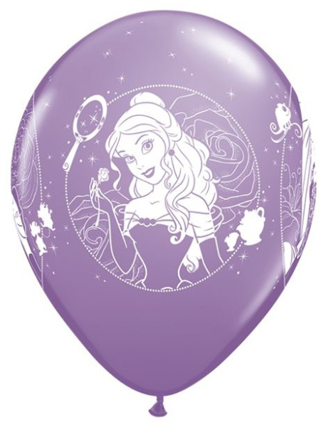 6 Romantic Disney Princess Ballons 30cm 4