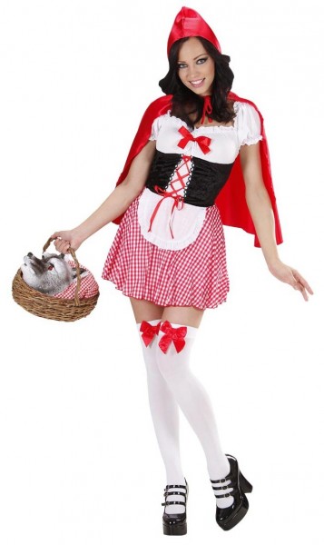 Seductive Little Red Riding Hood costume