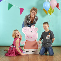Preview: Peppa Pig cardboard stand 80cm