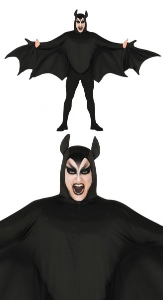Night terrors bat costume for men