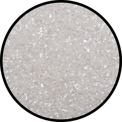 White scatter glitter for sparkling party nights
