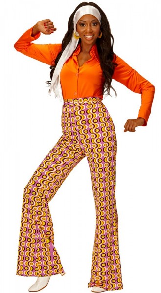 Cool 70s flared pants for women 3