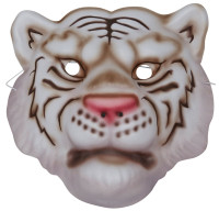 Máscara infantil tigre blanco