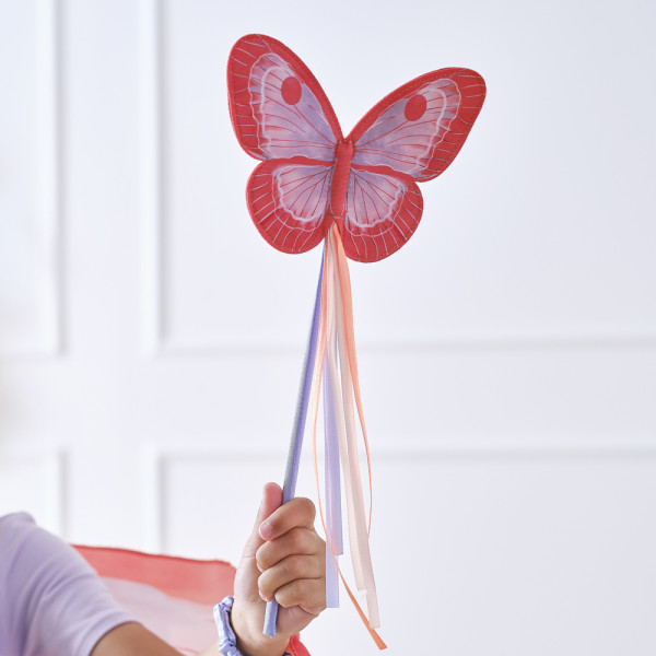 Butterfly stick for children deluxe