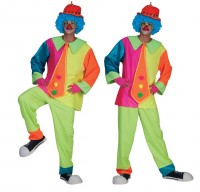 Oversigt: Clown Gibby herre kostume