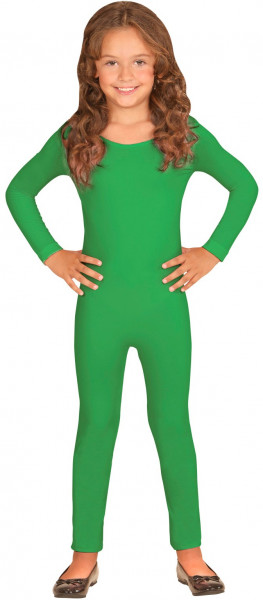 Langærmet børns bodysuit grøn