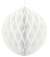 Honeycomb ball Lumina white 30cm