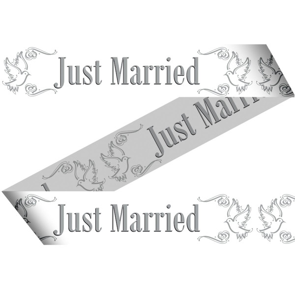 Marking Tape Just Married 15m