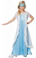 Oversigt: Sne dronning kostume til børn