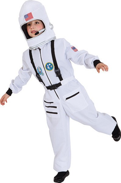 Flyv mig til månens astronaut-kostume til børn