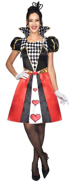 Queen of Hearts of Wonderland Damkostym