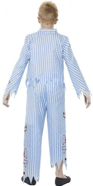 Blutiger-Pyjama-Zombie Jungen-Kostüm 2