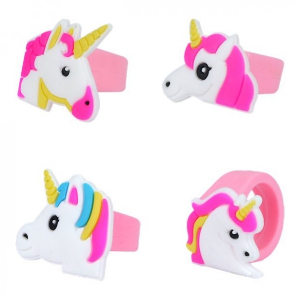 1 Unicorn Ring Party Favour Gift