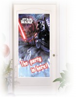 Plakat na drzwi Star Wars Galaxy 75 cm x 1,5 m