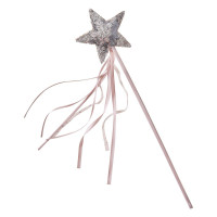 Preview: Star fairy princess magic wand silver