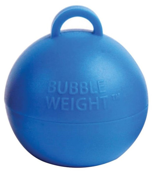 Balon w kształcie kulki niebieski o masie 35g