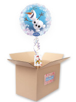 Kul skridskoåkning med Olaf folieballong