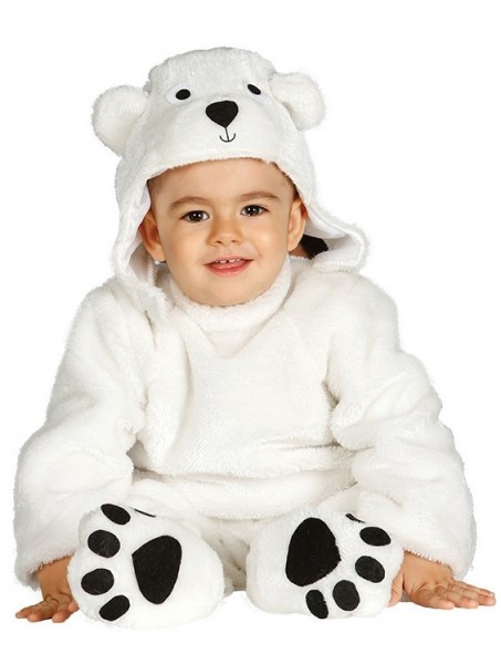 Cute polar bear costume for babies