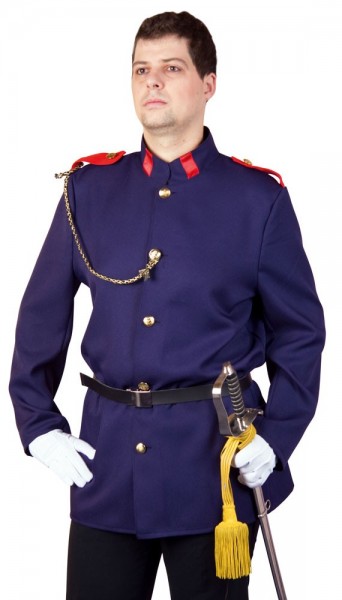 Chaqueta de uniforme militar para hombre