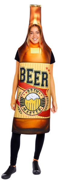 Bierflasche Braumeister Kostüm für Erwachsene 3